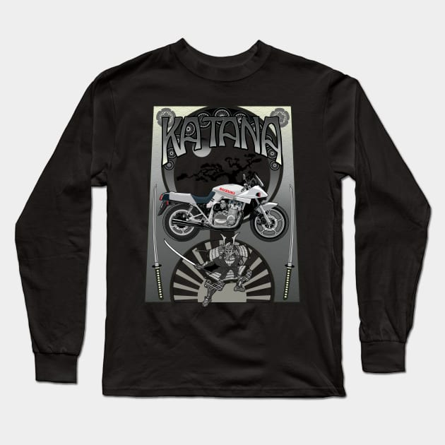 Suzuki Katana Long Sleeve T-Shirt by Limey_57